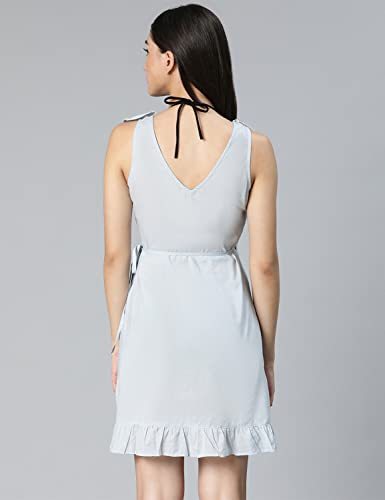 Image of oxolloxo Glowrings Yellow Wrapped Beachwear Women Dress