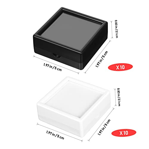 Boîte à bijoux plastique transparent et protection pièces | COLLBATH - 7