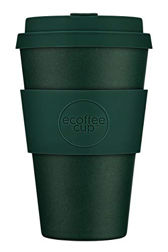 Ecoffee Cup : Leave it Out Arthur avec Silicone Vert 394 ML, réutilisable et respectueux de l'environnement Tasse à café à emporter