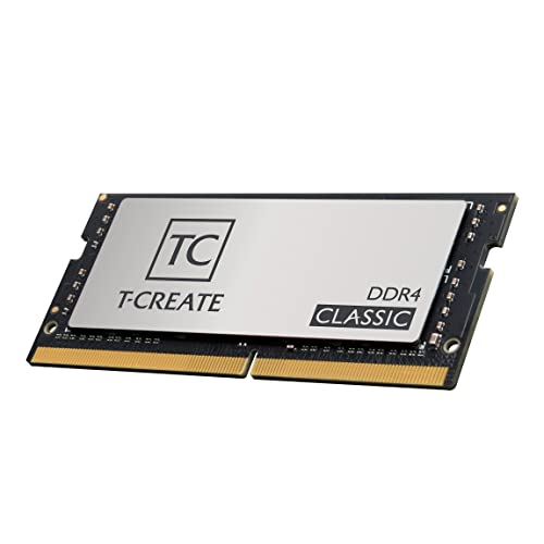 Image of TEAMGROUP T-Create Classic DDR4 SODIMM 64GB Kit (2 x 32GB) 3200MHz(PC4-25600) 260 Pin CL22 Laptop Memory Module Ram - TTCCD464G3200HC22DC-S01