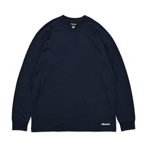 Marmot Merino Wool Long Tee NAVY
