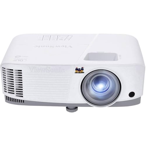 Image of ViewSonic PA503W 4000 Lumens WXGA Projector, High Brightness for Widescreen Presentations and Home Entertainment, Vertical Keystone, 1.1x Optical Zoom, and HDMI Inputs