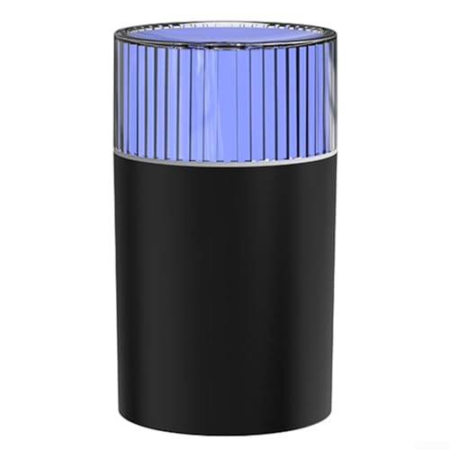 Humidificador USB de 300 ml, con spray continuo o intermitente, luz nocturna de color ambiente, conexión de alimentación directa para el hogar y el vehículo (negro) Humidificador USB de 300 ml, con spray continuo o intermitente, luz nocturna de color ambiente, conexión de alimentación directa para el hogar y el vehículo (negro)