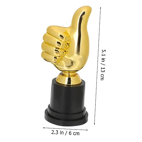 BESPORTBLE 1 Conjunto De Medalhas De Troféus Para Crianças Decoração De Futebol Troféu De Futebol Pa