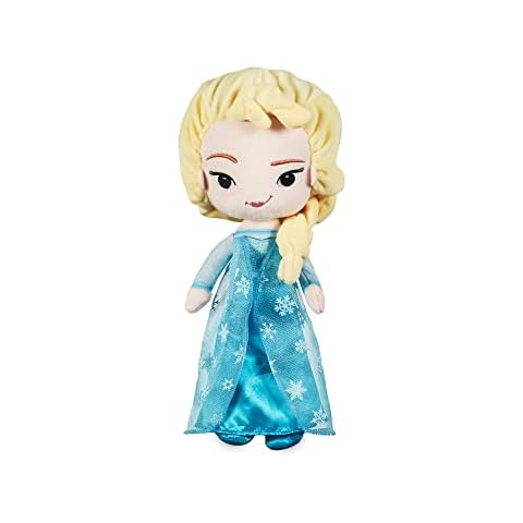 Disney Store Elsa Soft Toy Doll with Cape Cover