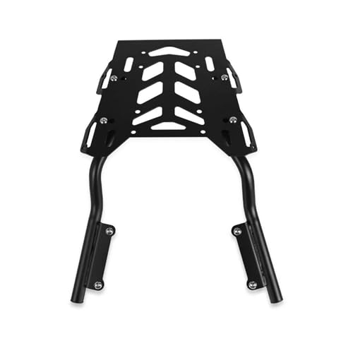 Support de boîte CB650R porte-bagages arrière en finition noire mate haut de gamme