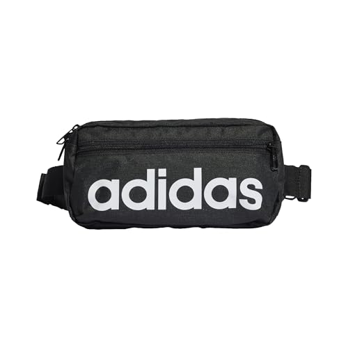 Adidas Unisex Essentials Bum Bag, Black/White, One Size