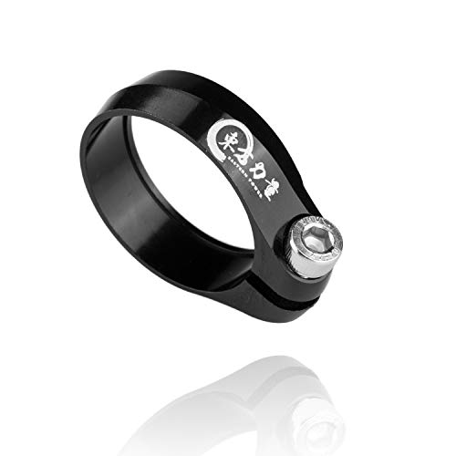 image for EASTERN POWER Bike Seatpost Clamp, Bicycle Seat Clamp 31.8mm, Black Se