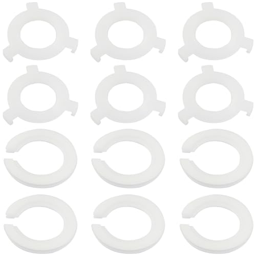 Bonsicoky 12 PCS E27 to E14 Lamp Shade Adapter Rings