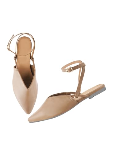 Image of SilverArrow Womens Miloa Mules | Casul Shoes | Flat Mules Sandals Open Back | Suitable for Casual Outfit