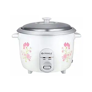 PRINGLE RCD1800 Rice Cooker With Drum - Capacity 1.5L - White