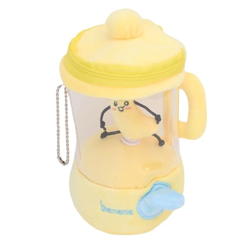 Alomejor Fun Cartoon Fruit Juicer Plüschspielzeug mit Kordelmechanismus, Weiches Material, Multifunktionales Spiel für, Ideal, Ideal (Banane)