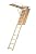 FAKRO LWP 66803 Insulated Attic Ladder for 22 x 54-Inch Rough Openings, 54 Inches