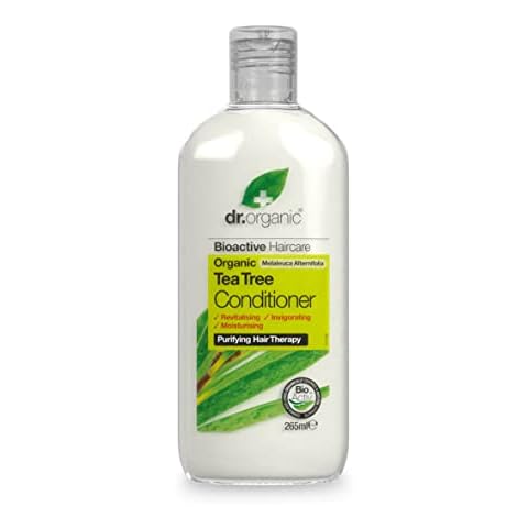 Dr Organic, Organic Tea Tree Conditioner , Natural , Vegan , Cruelty Free , Paraben & SLS Free , 265ml Cover