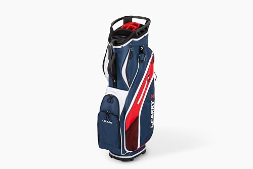 Image of Founders Club 2 in 1 Golf Cart Bag with Removable Short Game Stand Bag- 15 Dividers