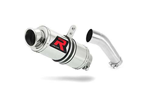 GSXF 650 Pot d'échappement GP I Silencieux Dominator Exhaust Racing Slip-on 2007 2008 2009 2010 2011 2012 2013 2014