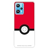 Imagen describiendo el producto Funda Oficial de Pokémon para Realme 9 Pro - Poké Ball