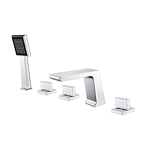 Ensemble de douche contemporain pour remplacer un vieux mitigeur