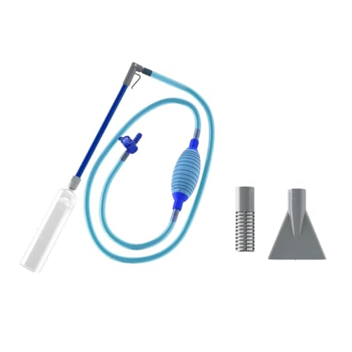 Baoblaze Fish Tank Water Changer, Siphon Vacuum Cleaner Aquarium Clean Manual Fish Tank Cleaner Aquarium Cleaning Pump, 3.0M