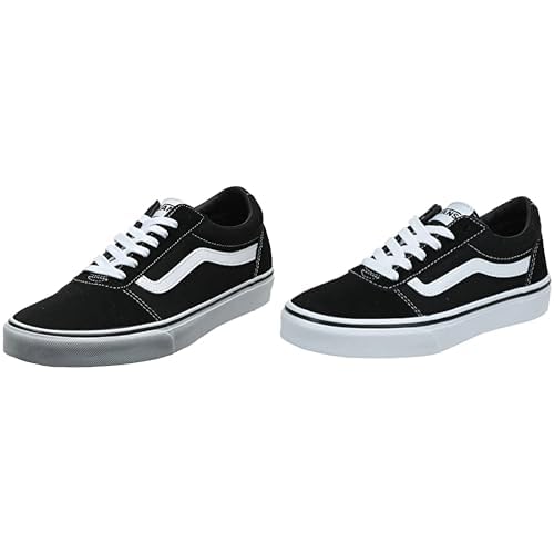 Vans Femme Ward Baskets Suede Canvas chaussure mixte enfant basse en daim résistant