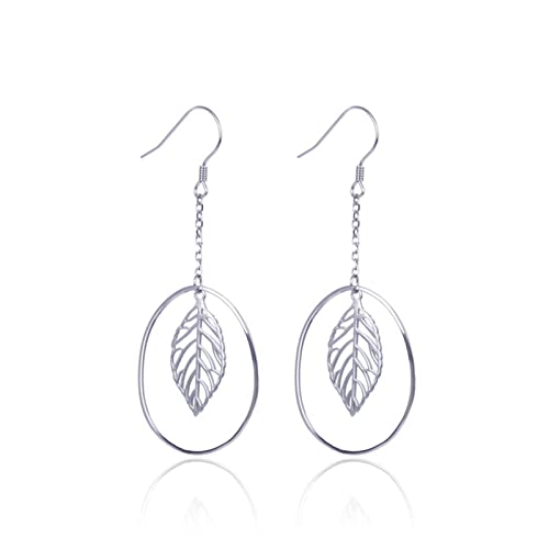 Boucles d'oreilles pendantes légères ne fatiguant pas les lobes