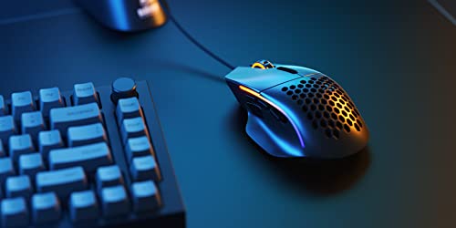 Image of GLORIOUS Gaming Model I Wired Gaming Mouse - 69g Superlight, 2 Swappable Buttons, RGB, PTFE Feet, 9 Programmable Buttons, Side Thumb Rest - Black
