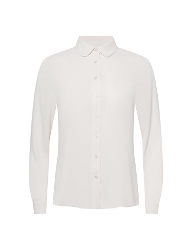 Chemisier col Claudine Anne Klein coupe droite haut de gamme femme