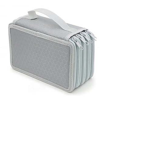 Estojo Organizador de Lápis com 3 Compartimentos, Grande Capacidade para 72 Lápis.