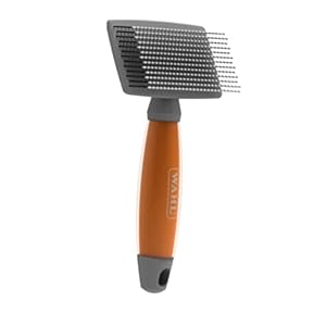 Wahl Large Nylon Slicker, Professional Grooming Brush, Pet Brush for Dogs and Cats, Grooming Tools for Pets, Slicker Brushes for Long Short Haired Animals, Gel Handle