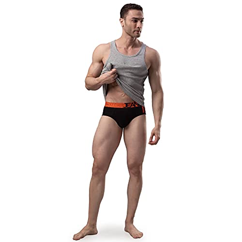 Image of Underjeans Men Cotton Blend Brief