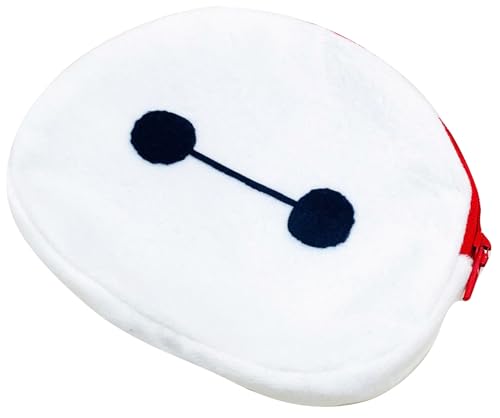MORIPiLO ベイマックス ティッシュケース ディズニー グッズ 小物入れ ぬいぐるみ ポーチ 小さめ 可愛い 13x13cm (ホワイト) Disney キャラクター まくらのモリシタ