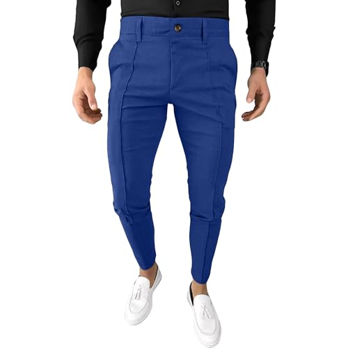 Pantalon chino fuselé du bureau aux sorties décontractées