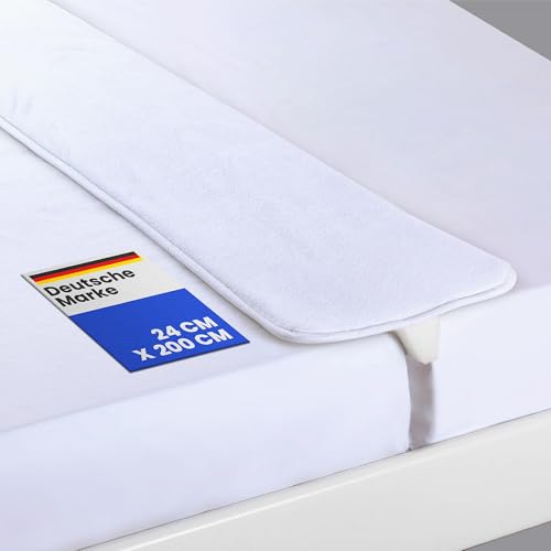 Bestlivings Puente doble de 200 x 24 cm, cuña para colchón de espuma, también para camas con somier, no se desliza, para parejas y familias