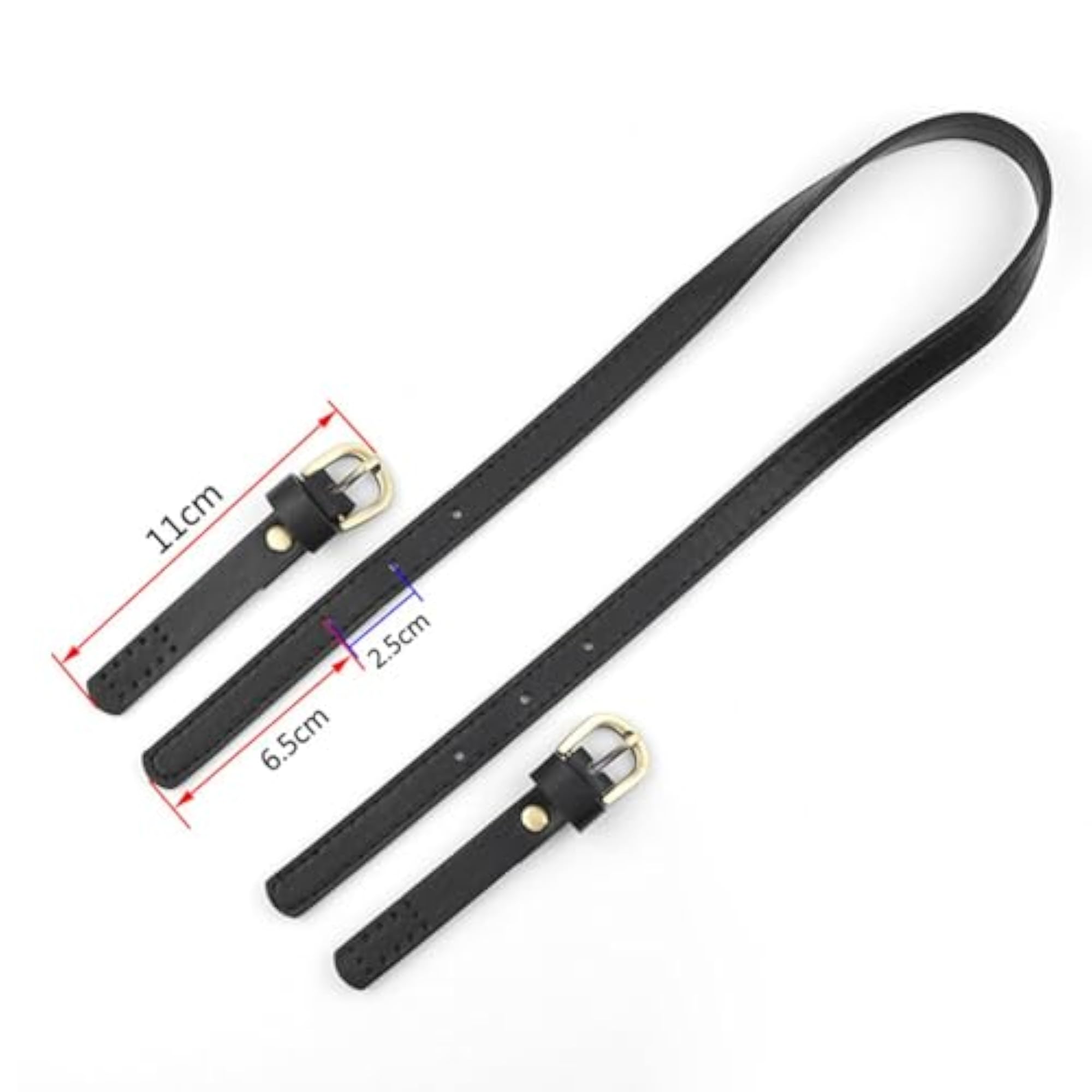 Fashion Adjustable Bag Accessories Crossbody Strap, Black