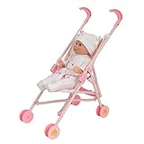 BABYBOO STROLLER - This BabyBoo pushchair is perfect for a stroll with your little ones favourite doll. Whether, walking through the park, on an adventure or even just playing around the house. Watch as your little one gets the chance to expand their nurturing and imagination skills throughout this creative play experience. This dolls toy pram is perfect for both boys and girls. Ideal for your childs baby doll toys!