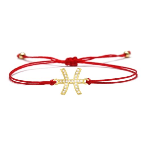 Your Zodiac Sign Red String Protection Bracelet