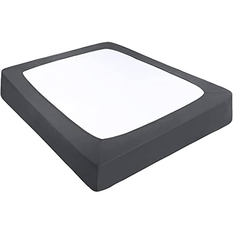 PiccoCasa Boxspringbezug, dehnbarer Stoff, 4 Seiten Cover