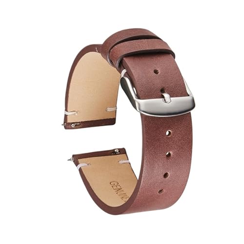 Bracelet montre cuir véritable souple pour éliminer la rigidité au poignet