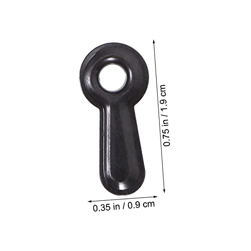 Image of POPETPOP 100pcs Picture Frame Backing Clips Turn Button Hardware for Easy Installation Frame Accessories for Crafting and Hanging Photos