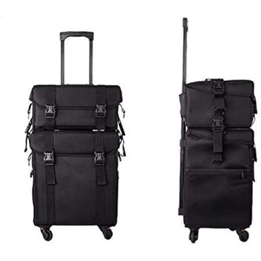 Adson Professional Makeup Train Case - Black