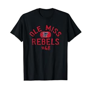 Mississippi Ole Miss Rebels 1848 Vintage T-Shirt
