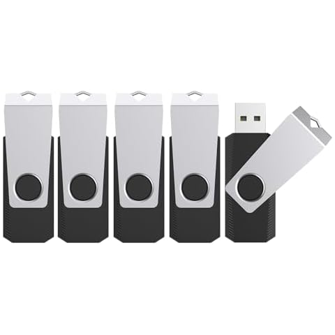 TOPESEL 5 Pack 16GB USB 3.0 Flash Drives Cover