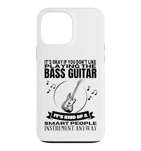 Bass Guitar Is For Smart People Funny Women BassPlayer �X�}�z�P�[�X iPhone 13 Pro Max �p