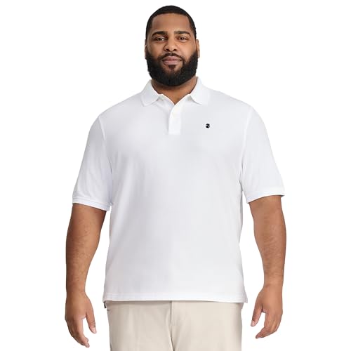 Polo blanc IZOD Homme XXX-Large en coton confortable