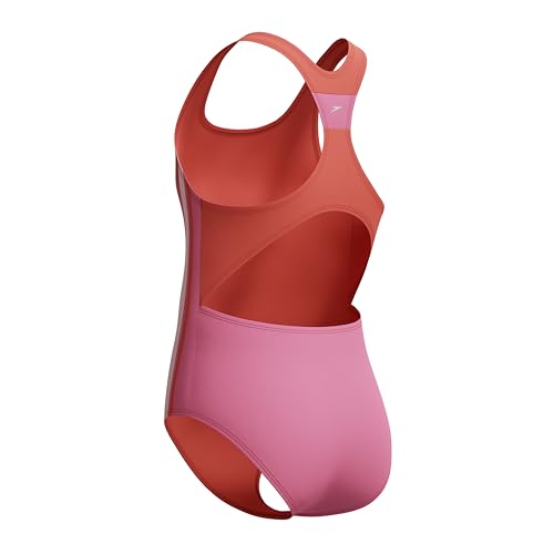 Image of Speedo Girl's Swimsuit One Piece Infinity Splice Thick Strap