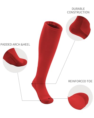 Image of QBK Toddler Baseball Socks And Belt Set, 2 Pairs of Socks & 1 Belt