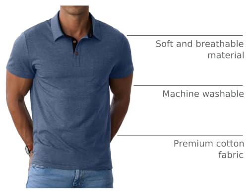 Sailwind Men's Cotton Polo Shirt