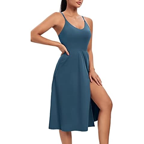 Ewedoos Athletic Dress with Shorts Cover