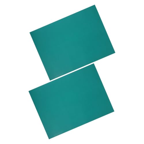 Housoutil Heat Resistant Work Mat Set 2pcs Soldering Mats Anti-static Rubber for Countertop
