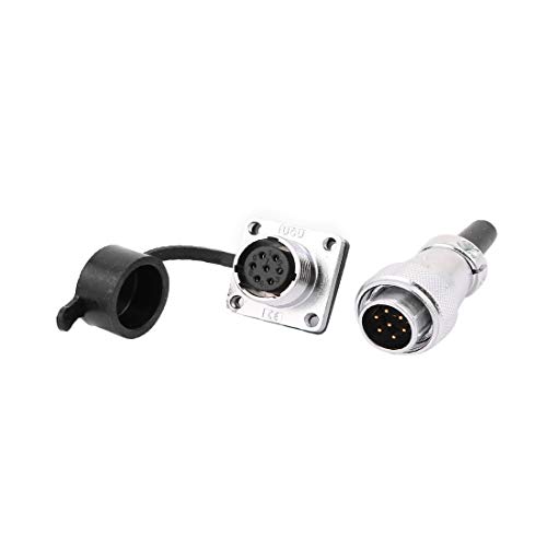 Conector de aviación XA16 AC500V 5A con cubierta de goma miniatura 1